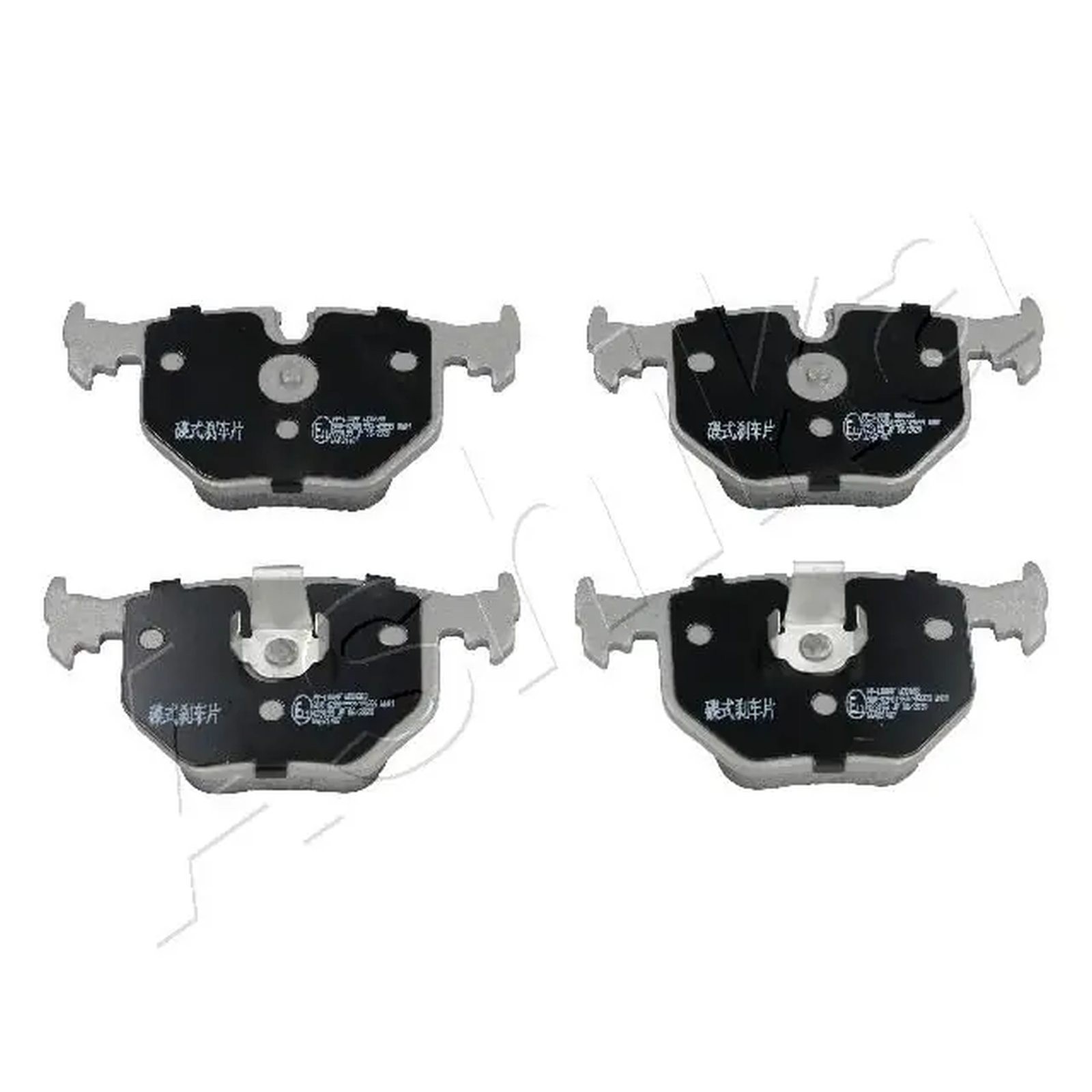 1x ORIGINAL® Ashika Bremsbelagsatz, Scheibenbremse Hinten für VW PASSAT B3/B4