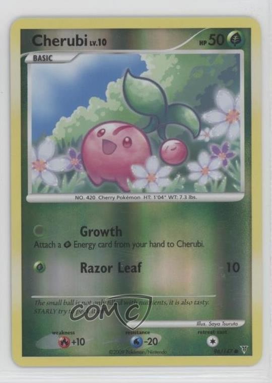 Cherubi Reverse Foil Pokémon Platinum Supreme Victors #96 2009