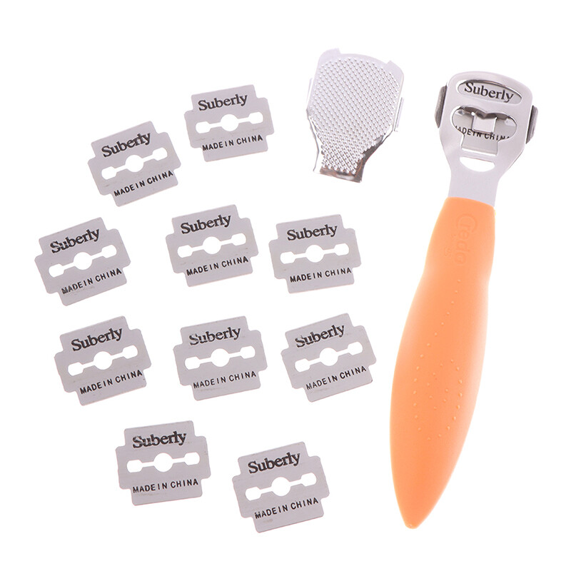 1 Set Foot Care Pedicure Callus Remover Hard Dry Skin Shaver Scraper