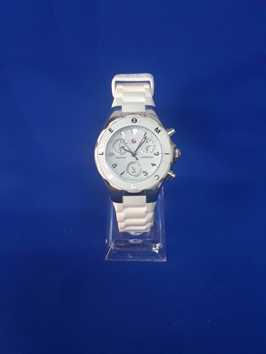 Michele watch Tahitian preowned Michele Tahitian Ceramic Diamond mww12e000001 - Pre-Owned  main image 2