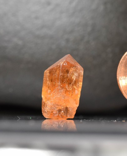 Imperial Natural Topaz Crystal Facet Grade Rough Brazil - Picture 8 of 12