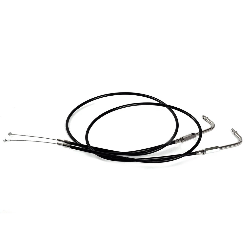 PVC 51.2" Throttle Cable for Harley Sportster Dyna Heritage Fatboy Road Glide Foto 2 de 4