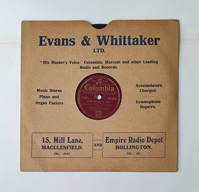 Victor Silvester - Either It's Love Or It Isn't - 78rpm Columbia FB.3286 ~Tested