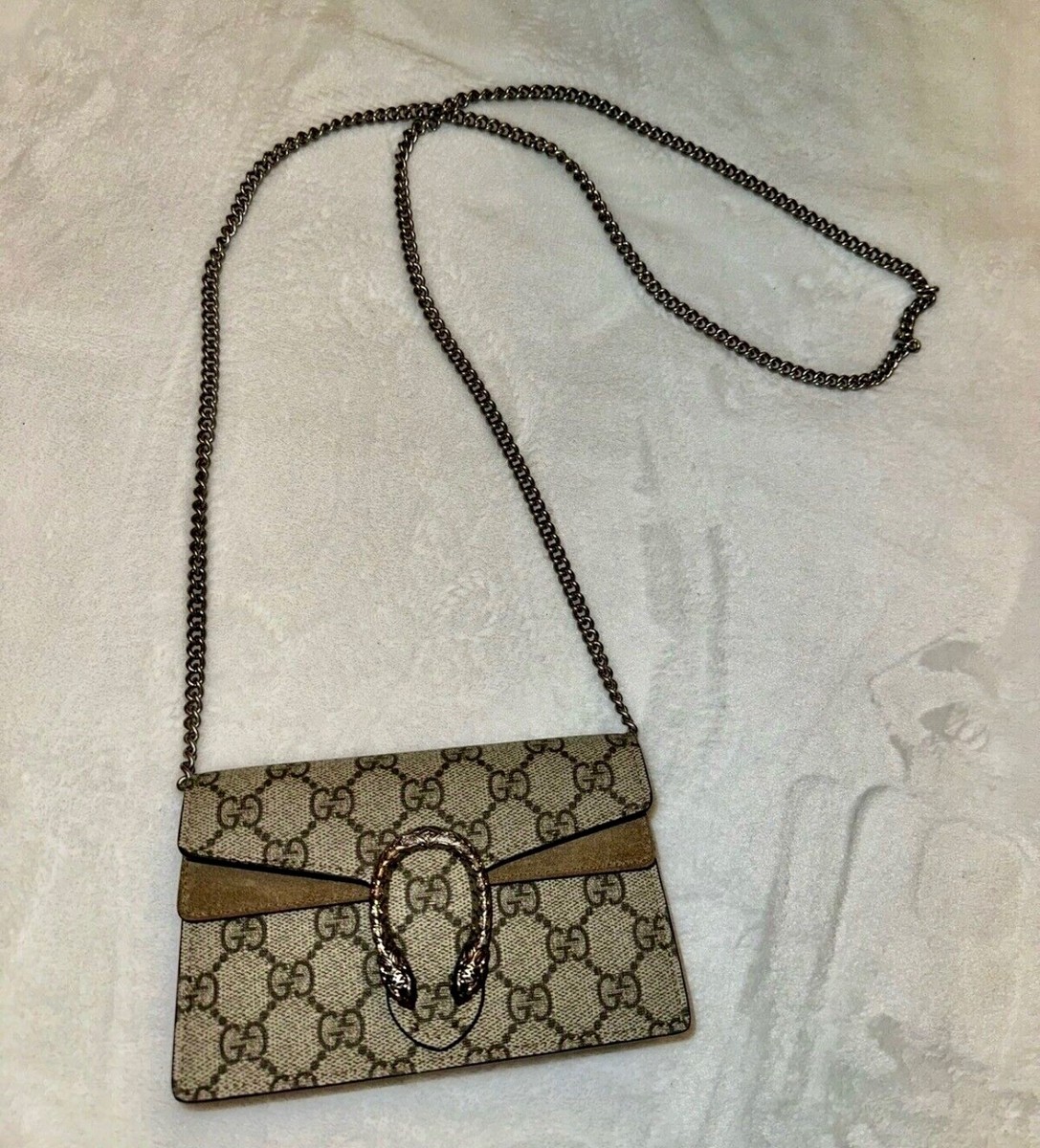 新品未使用GUCCI GG Supreme ショルダーバッグ Gucci GG Supreme Super Mini Bag | eBay