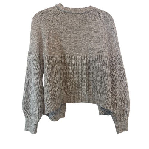 Cat & Jack Gray Gold Sparkle Knit Sweater Cardigan Girls Size Large L 10/12 - Picture 3 of 6