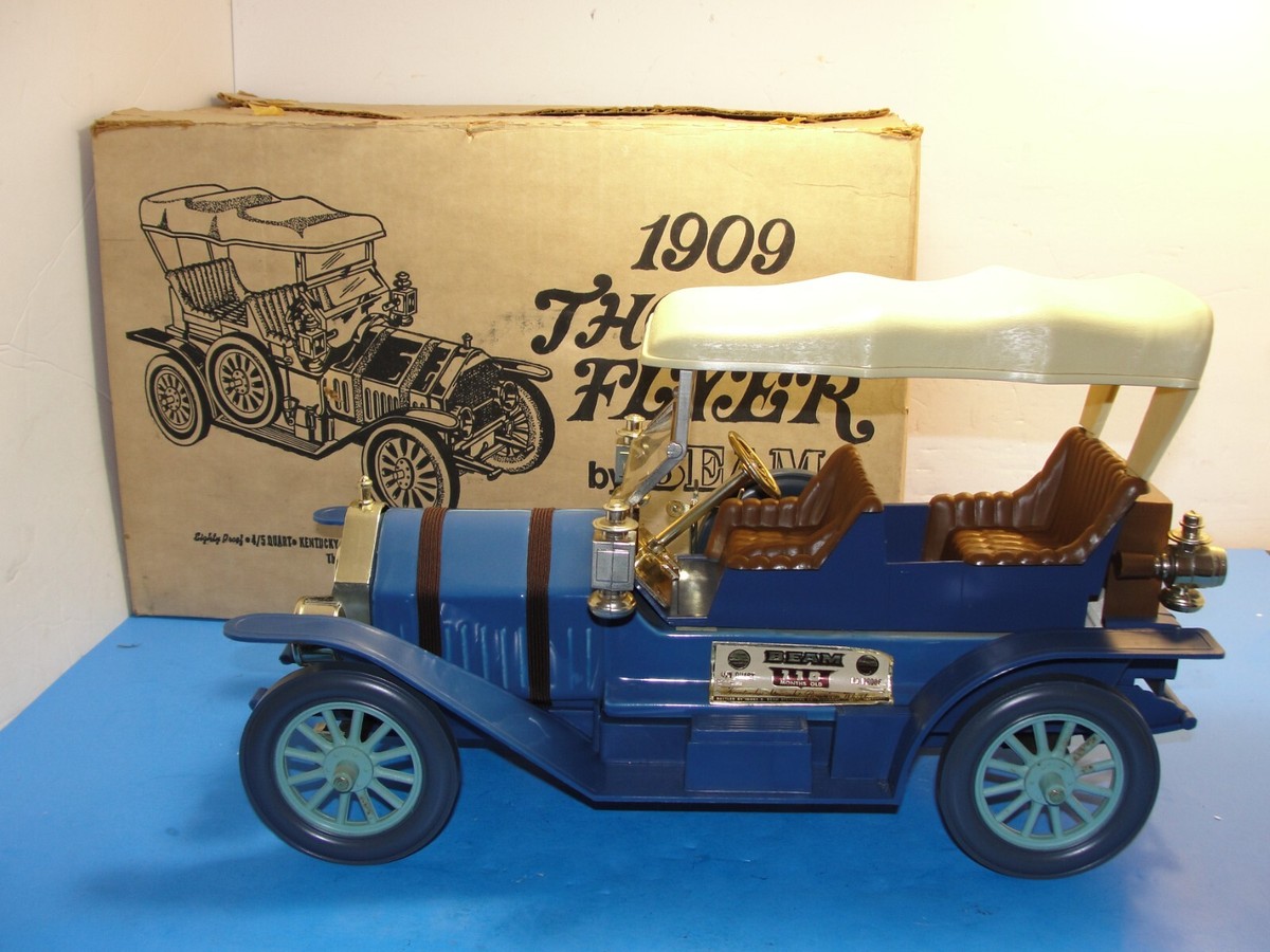 1909 Thomas Flyer Blue Decanter With Original Box By Jim Beam | eBay