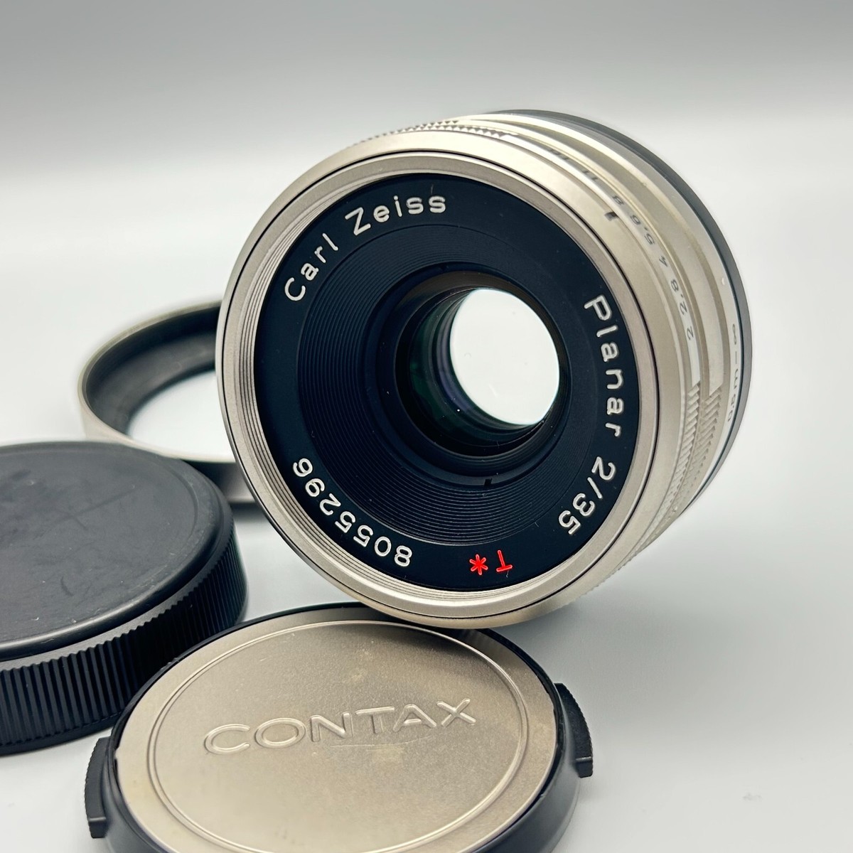 CONTAX Carl Zeiss Planar 35mm F2 T* Black (G) SN. 8057579