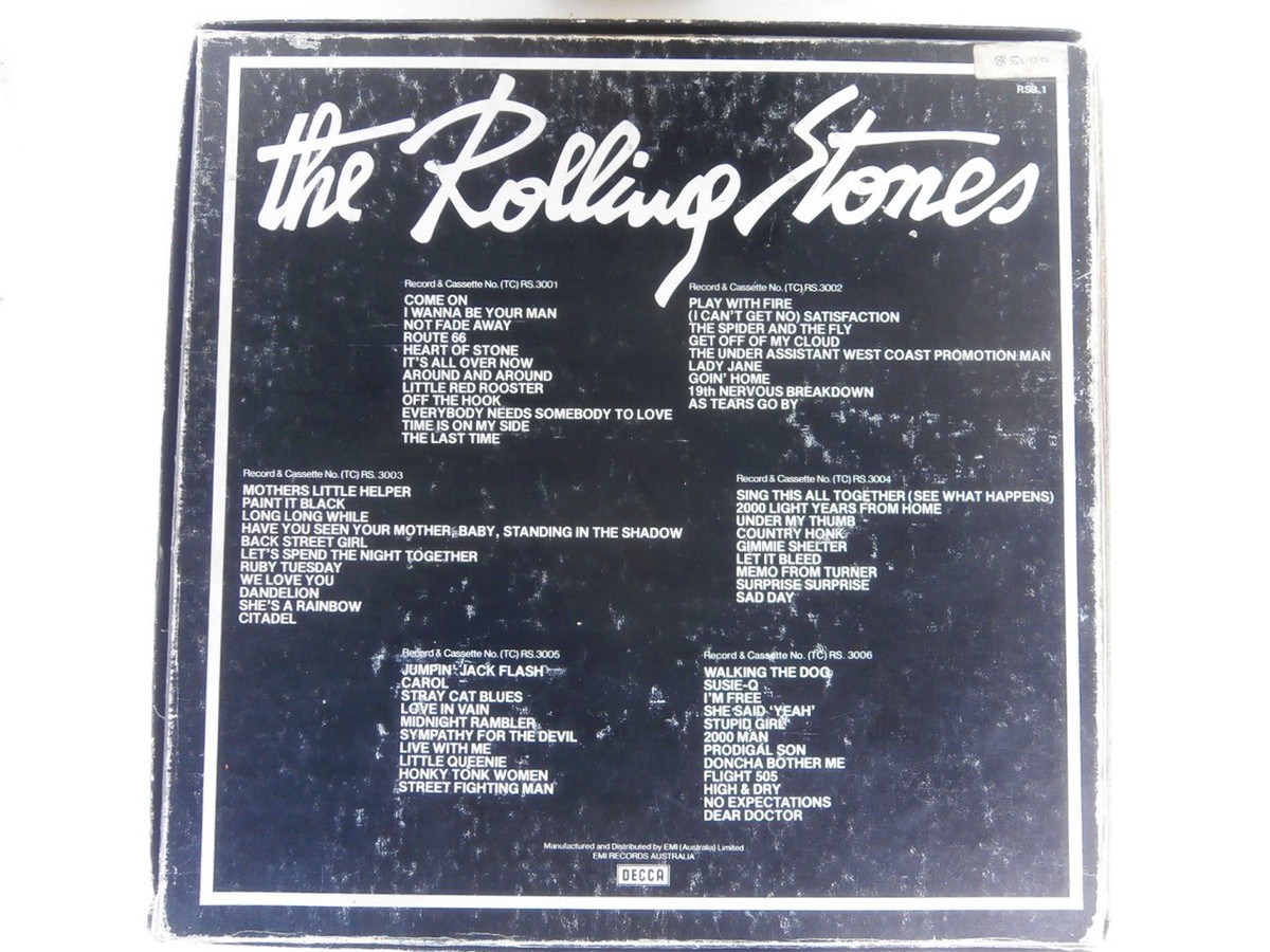 THE ROLLING STONES 1963-1970 RARE AUSSIE 6LP BOX SET | eBay Australia