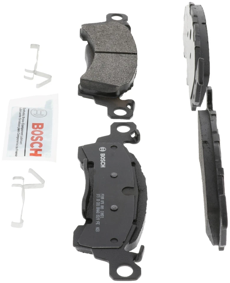 Bosch QuietCast Semi-Metallic Brake Pads Front For 1979-1989 GMC P2500 1980 1981 - Image 3 of 4