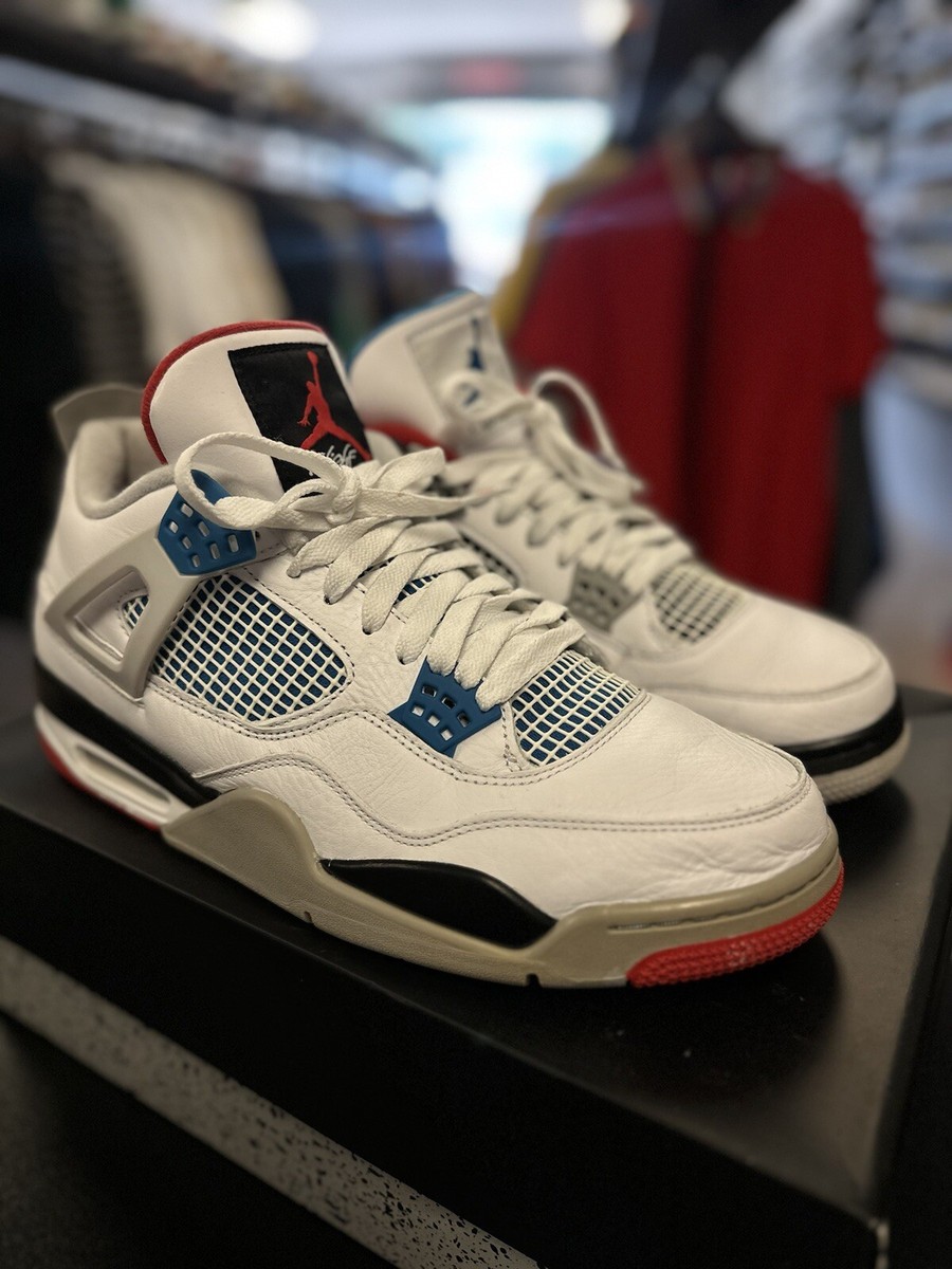 Nike Air Jordan 4 Retro SE What The Size 12 CI1184-146 OG Fire Red