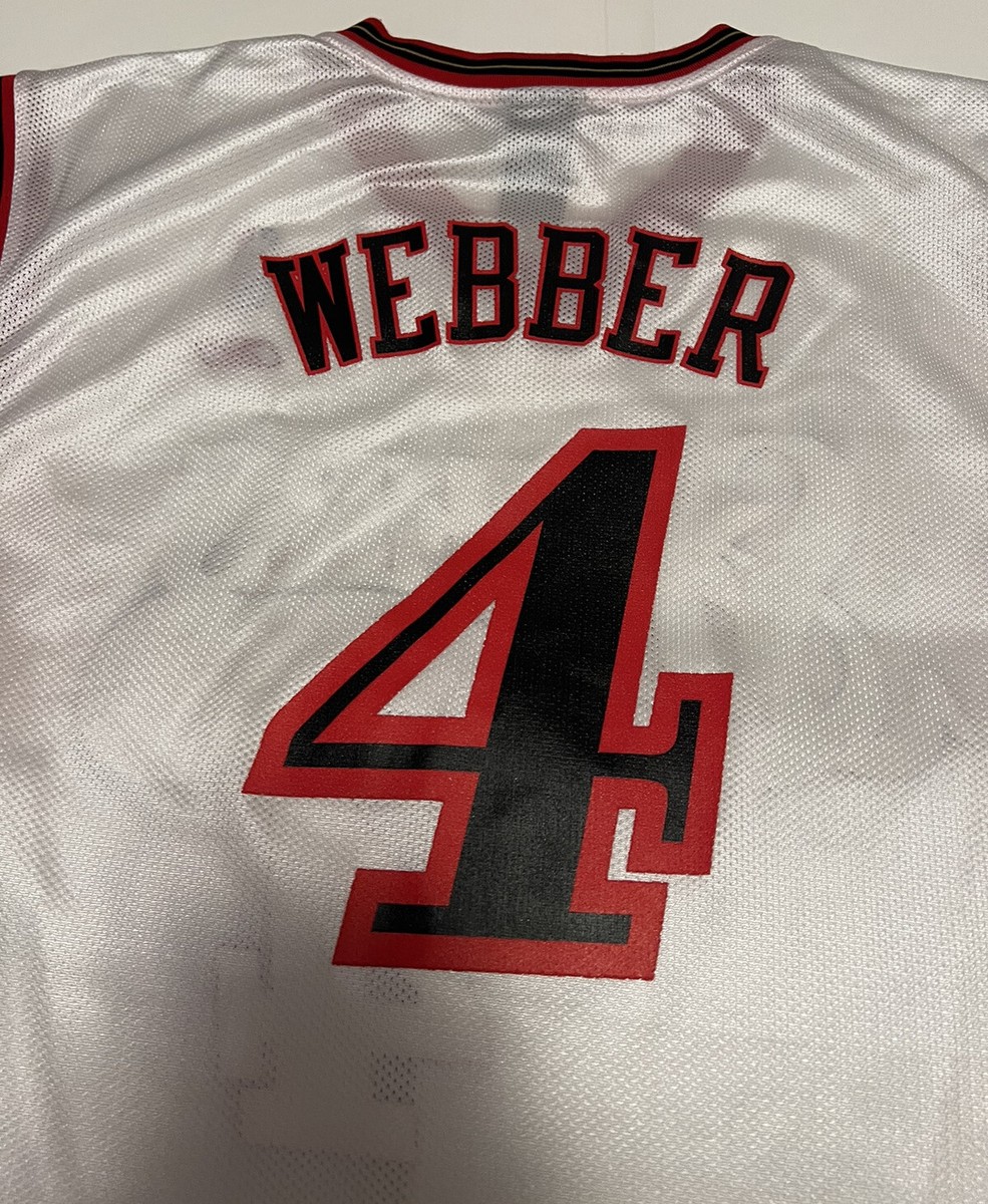 Vintage Chris Webber Philadelphia 76ers Sixers Jersey NBA