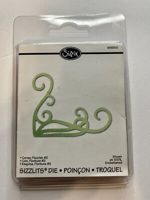 Sizzix 658511 Sizzlits Matrice Bande Décorative Vigne de Jardin de