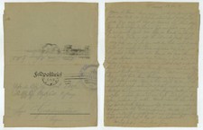 97553 - Feldpostbrief - 18.10.1918 nach Grafenw&ouml;hr