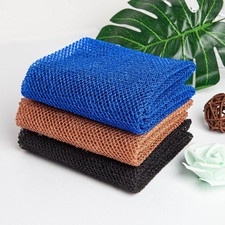 3 Pieces African Net Sponge African Exfoliating Net African Bath Sponge Scrubbin