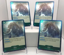 Zou Playset - OP08-039 x4 - Two Legends - One Piece TCG - English