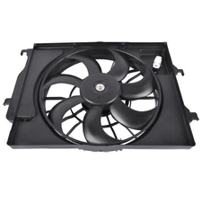 Single Radiator Fan Assembly for Hyundai Venue 2020 2021 2022 2023 L4 1.6L Gas