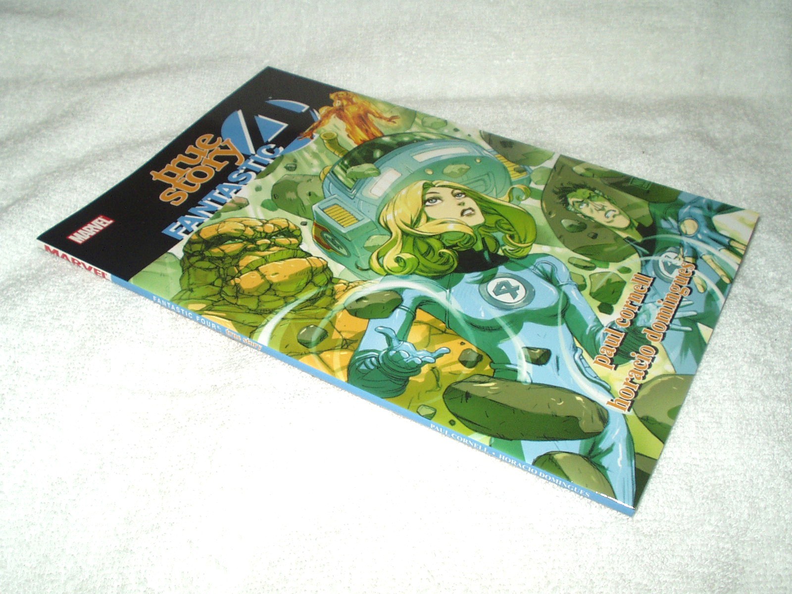Book Softback Graphic Novel Marvel Fantastic Four True Story