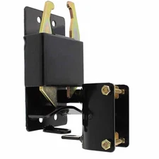 Lockable Black Gate Latch – Two-Way, Fits Speeco S16100100, Heavy Duty