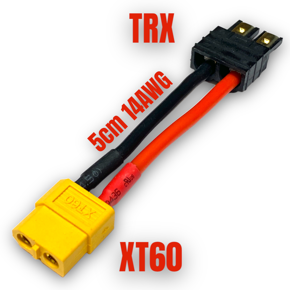 3 Adapter-Sets XT60 Auf TRX Stecker – Für RC LiPo Akkus, Ladegeräte & ESC, Kompatibel Mit TRX-Anschlüssen