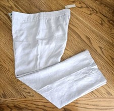 Chico's Travels Casual Evening Lined Pants Women's Size 3 Platinum Silver NWT