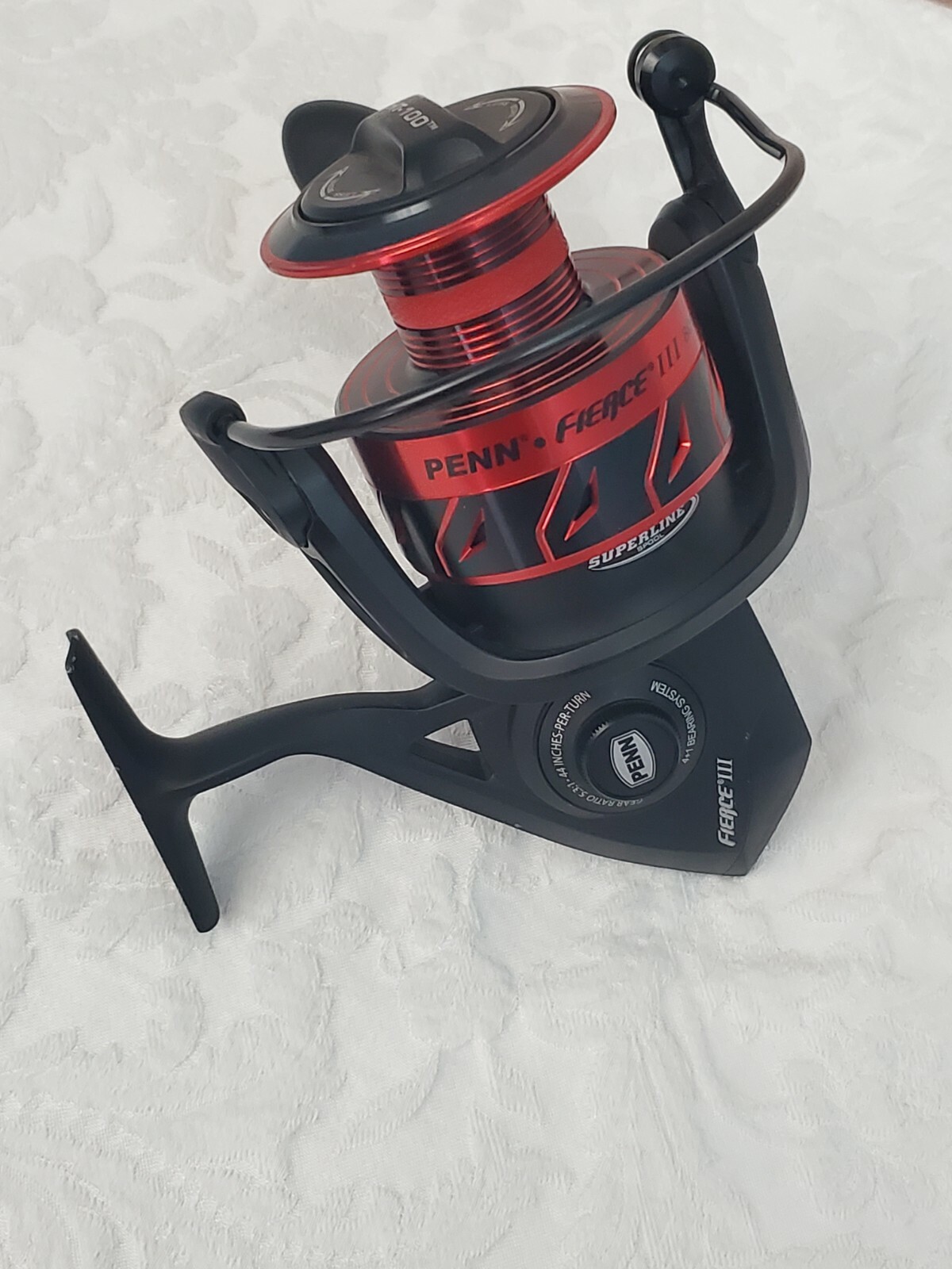Penn Fierce Iii 8000 Saltwater Spinning Fishing Reel For Sale Online Ebay