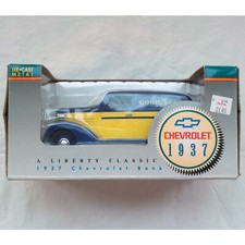 Liberty Classics 1937 Chevrolet Goodyear Sedan Diecast Bank