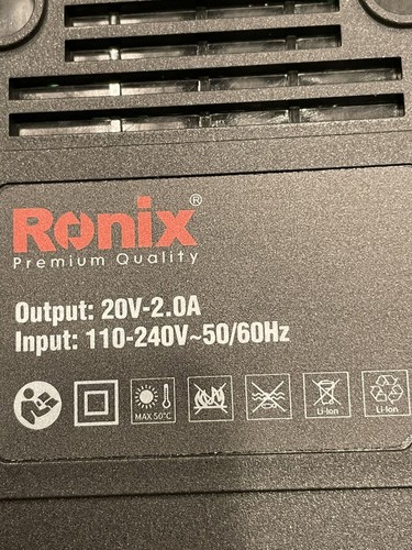 Ronix (86 Series) 20v Cordless Impact Driver Kit (Used) - Picture 17 of 17