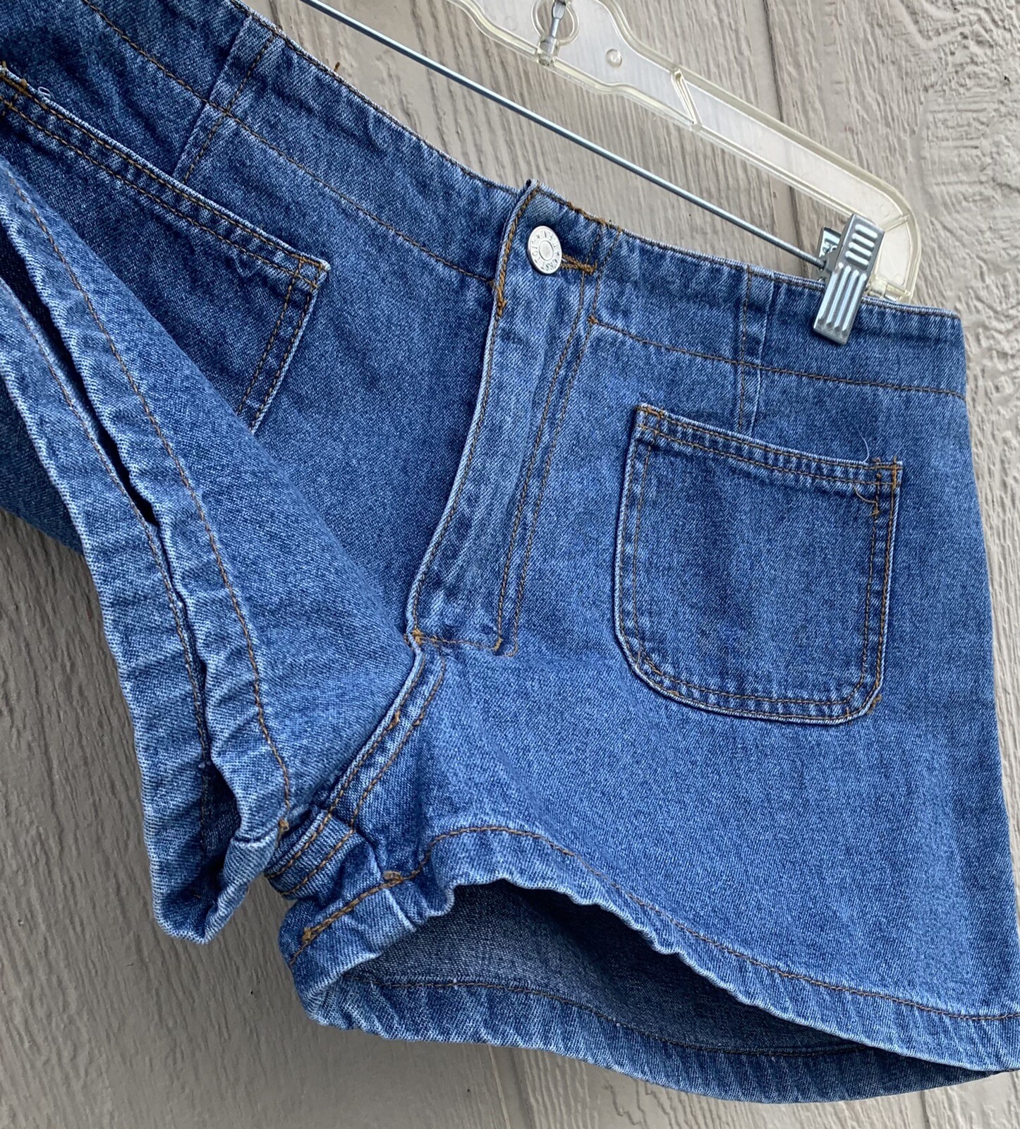 CEST TOI Denim Shorts Made in USA 100 cotton Short Shorts size L eBay