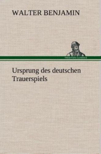 Thumbnail - Ursprung Des Deutschen Trauerspiels 2139