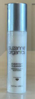 Suzanne Somers Organics Everyday Facial Cleanser Anti-Aging 6.6oz/200mL Sealed