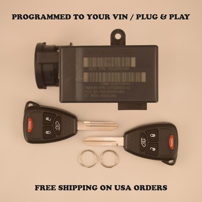 2007-2014 Dodge Avenger Sebring Immobilizer 5026157AK VIN Programmed Plug & Play