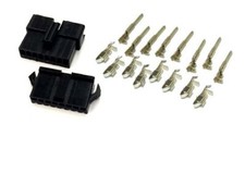 JST SM 2.5mm 8-Pin Male Female Battery Connector Plug Crimp Terminal x 10 set