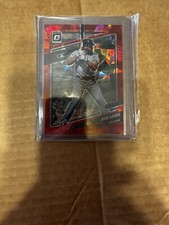 jose abreu 2021 optic red cracked ice 6/7 SSP
