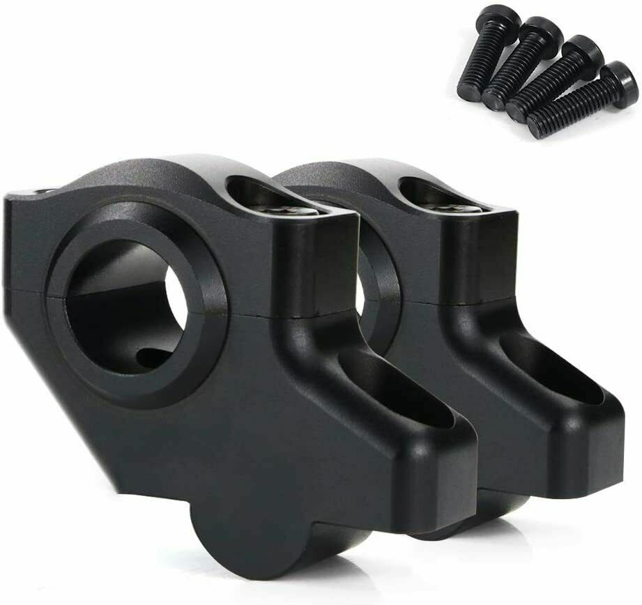 22mm 7/8" Motorcycle Handlebar Risers W/ Clamps for Honda Grom MSX125 CBR600F4i eBay