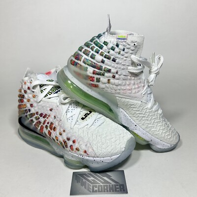 Nike LeBron 17 XVII Air Command Force Wht Blk Multi 2020 Nike LeBron 17 XVII Air Command Force Wht Blk Multi 2020