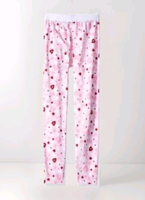 NEW Hot Chillys Youth Pepper Skins Bottom, Heart Dance, Small