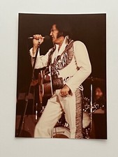 ELVIS PRESLEY ORIGINAL VINTAGE KODAK PHOTO PITTSBURGH, PA  DEC. 31 1976 STAMPED