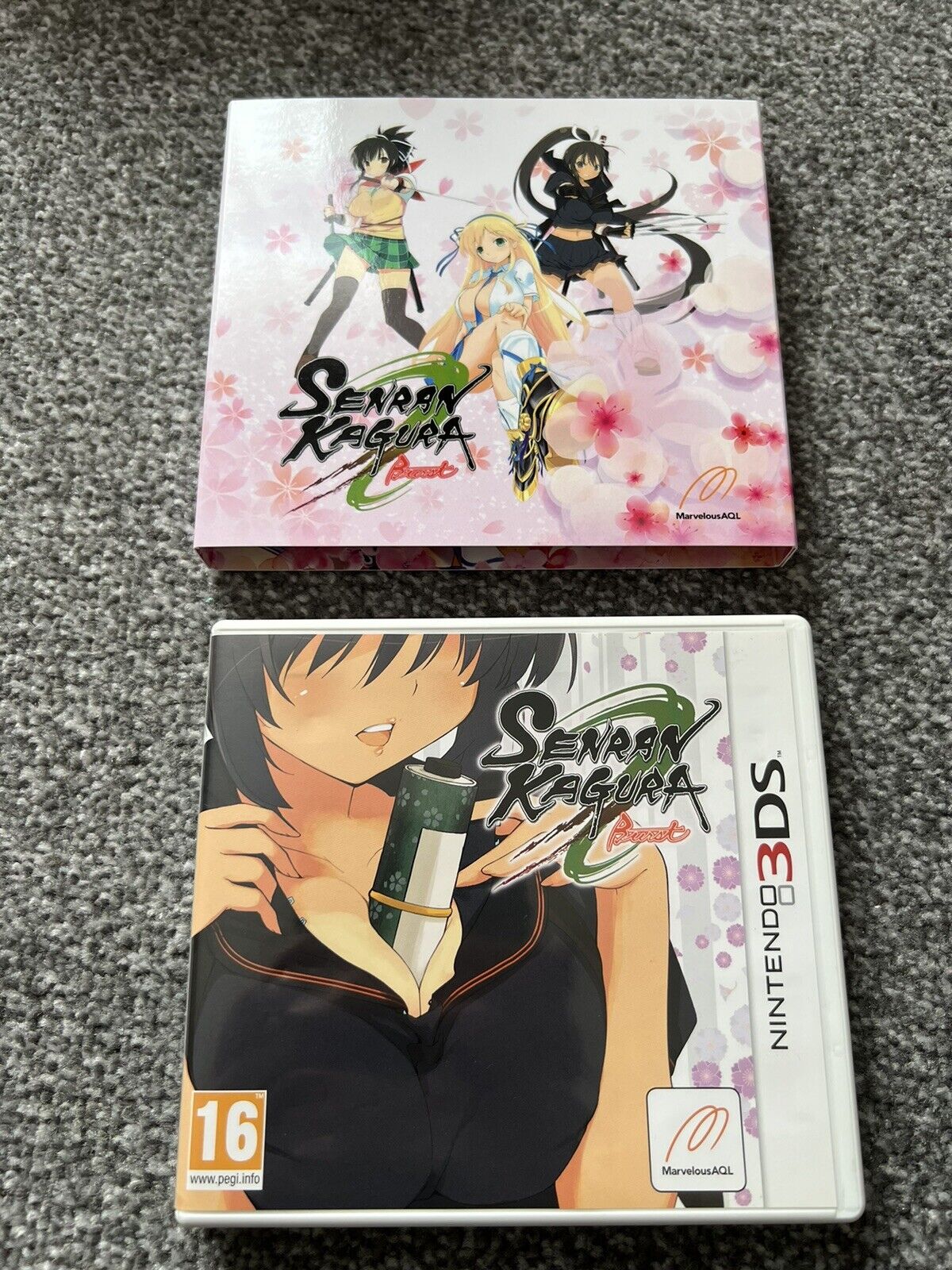 3DS SENRAN KAGURA BURST Game Nintendo PAL UK EXCLUSIVE