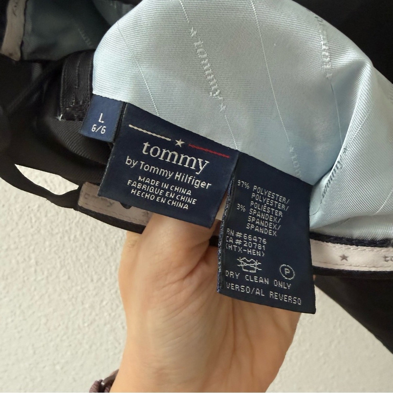 Vintage Tommy Hilfiger Open Back Cropped Top Size L image 3