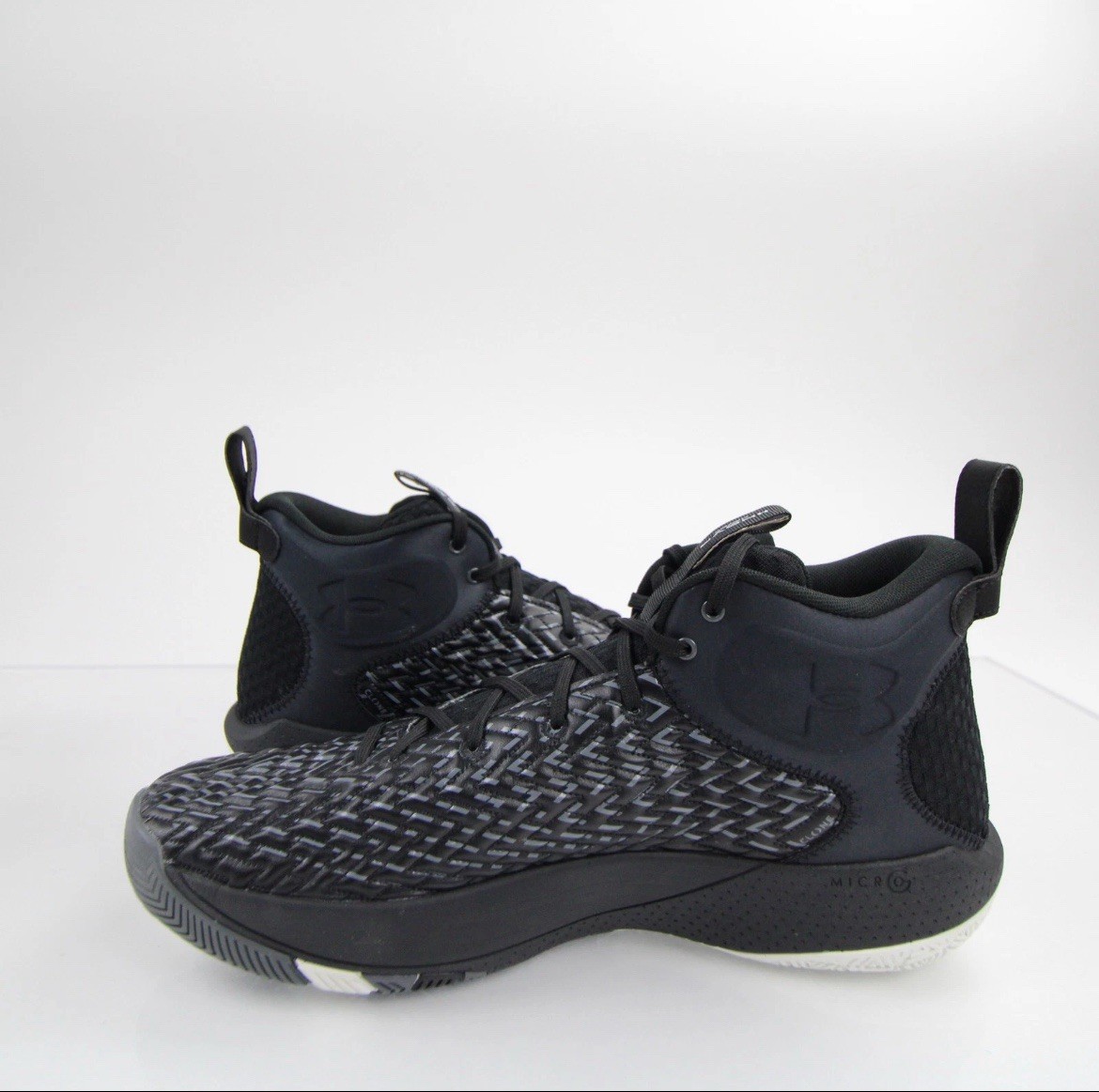 Under Armour HOVR Basketball Shoe Men's Size 10 Black Womens Sz