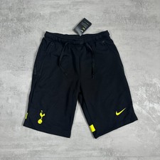 NIKE Tottenham Hotspur Shorts Men's Small Black Dri-Fit Travel Training BNWT