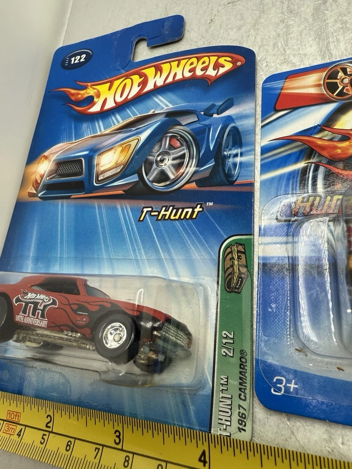 2005 风火轮 #122 Treasure Hunt 2/12 1967 年 CAMARO / Hummer H3t 046 8/12 T Hunt — 第 3/4 张图片