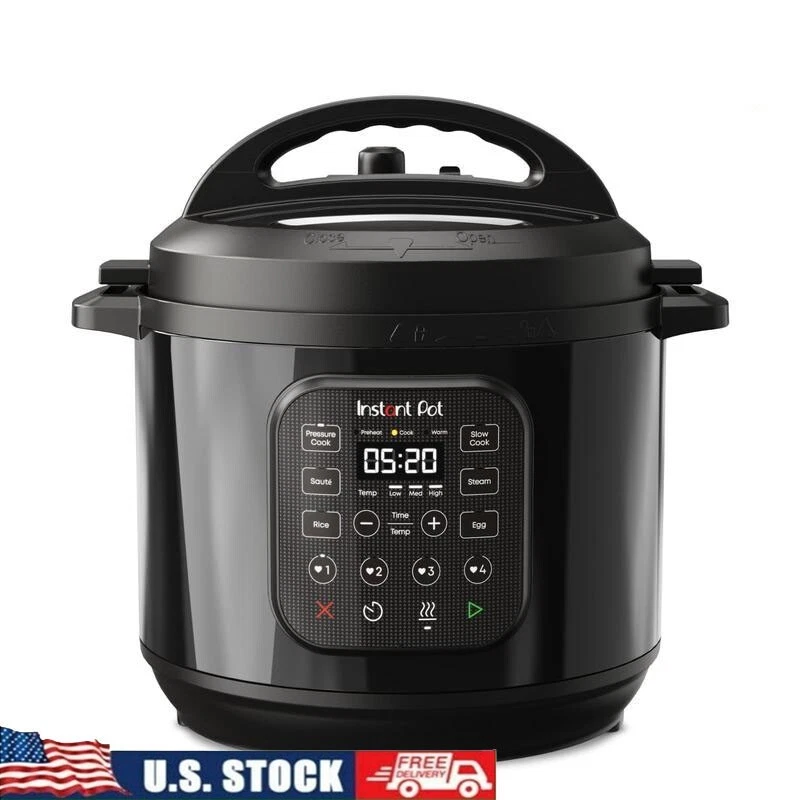 8Qt Multi-Cooker Pressure Cooker 7-in-1 Functions Easy Clean Non-Stick Safe New