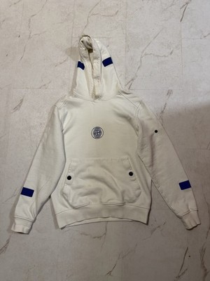 Supreme x Stone Island FW17 Hooded Sweatshirt Reflective Size L fits M