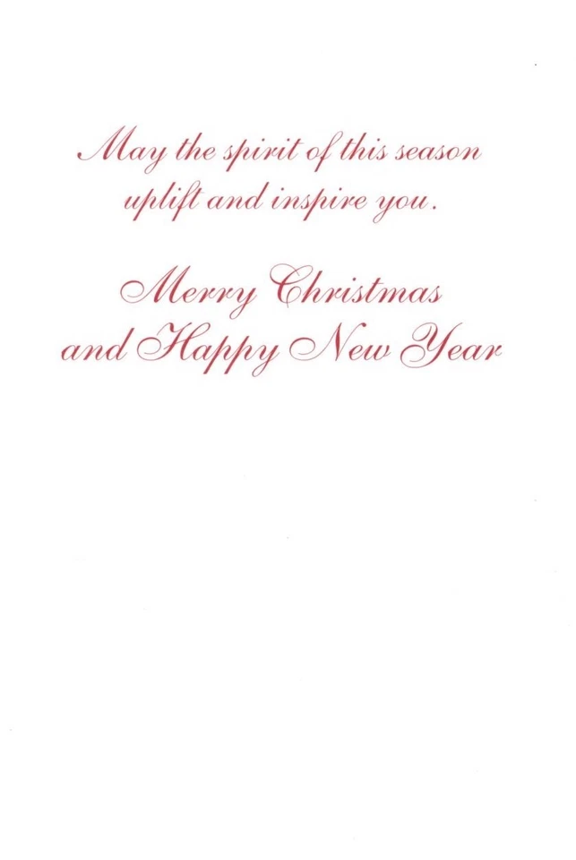 Christmas Bald Eagle Eagles Inspire Uplift Leanin' Tree Greeting Card Set of 5 - Image 2 of 4