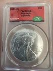 2025 (P) Silver Eagle Eagle Privy CAC MS69 Red Book Label