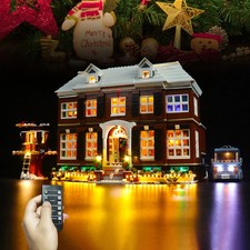 LED Lichtset für Lego 21330 Home Alone Haus Licht, Fernbedienung P28703