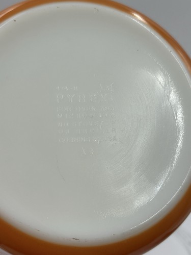 Pyrex Autumn Harvest Wheat Casserole Dish With Lids Orange Set Of 3 Vintage - Picture 9 of 17