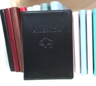 America National Parks and Destinations Guide 6" Leather Softcover BLACK
