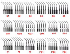 10 Dental Ultrasonic Piezo Scaler Tips fit Woodpecker EMS/DTE SATELEC Handpiece